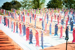 138タワーパークの鯉のぼり